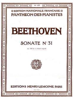Sonate n°31 en lab maj. Op.110